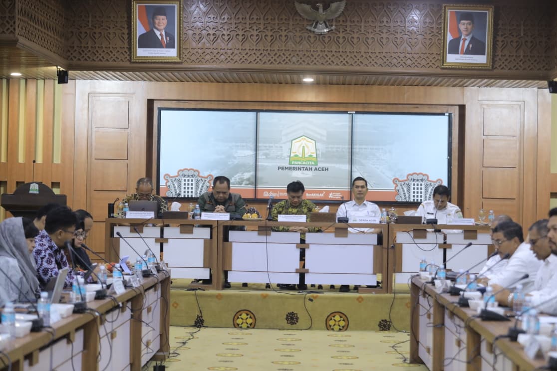 Sekda Aceh Hadiri Forum Konsultasi Publik Renduk PRRP Provinsi Aceh