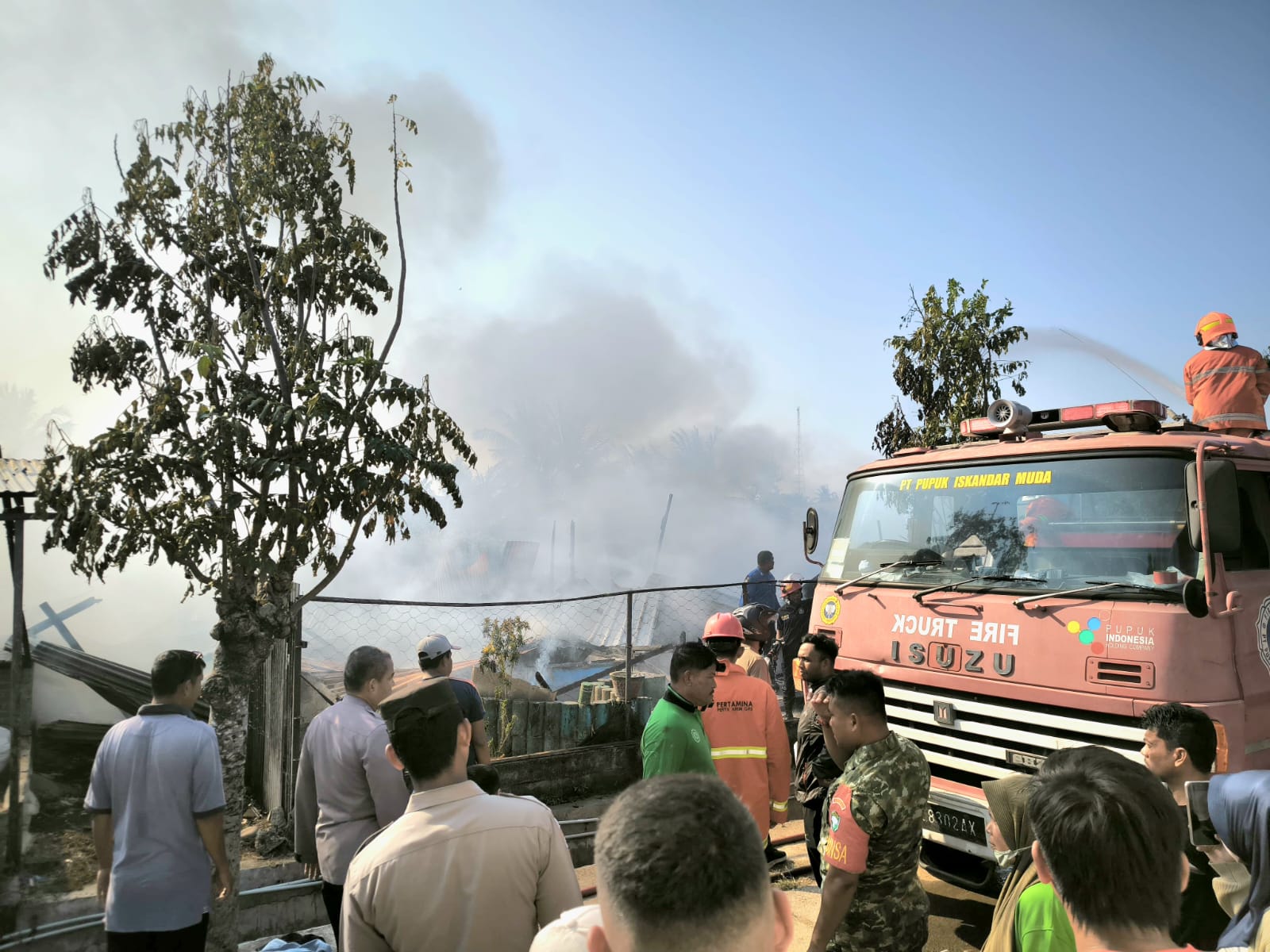 Tiga Rumah Terbakar di Lhokseumawe, Satu Warga Luka-Luka