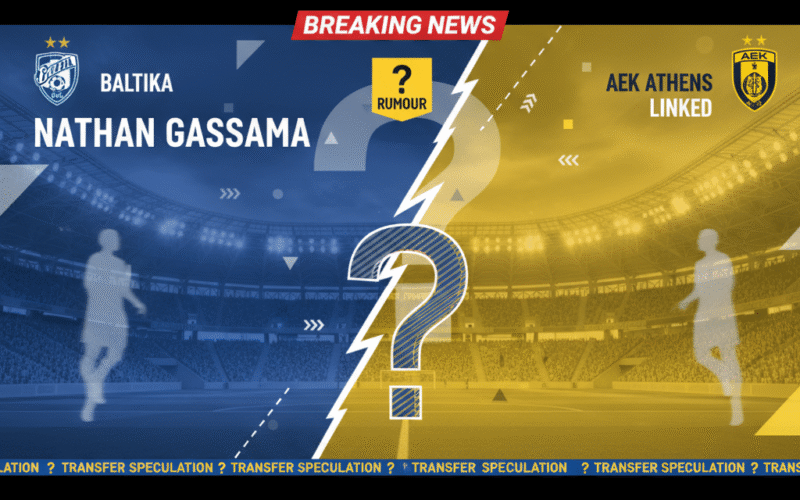 AEK Athens Dikaitkan dengan Bek Baltika Nathan Gassama