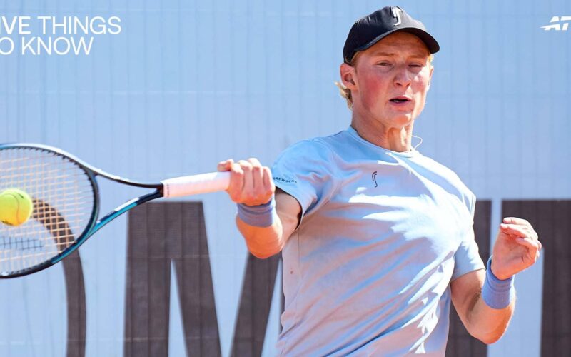 Elmer Moller: Petenis Denmark yang Siap Tantang Jannik Sinner di Madrid