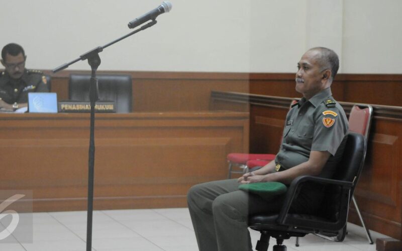 Brigjen TNI Teddy Hernayadi Dihukum Penjara Seumur Hidup karena Korupsi Alutsista