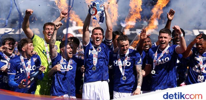 Ipswich Town Promosi ke Premier League Musim Depan