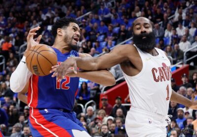 James Harden Cetak 30 Poin, Cavaliers Kalahkan Pistons 117-113 di OT