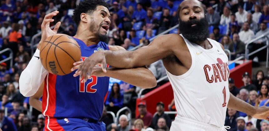James Harden Cetak 30 Poin, Cavaliers Kalahkan Pistons 117-113 di OT