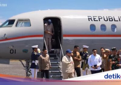 Prabowo Kunjungi Miangas Usai Hadiri KTT ASEAN di Filipina