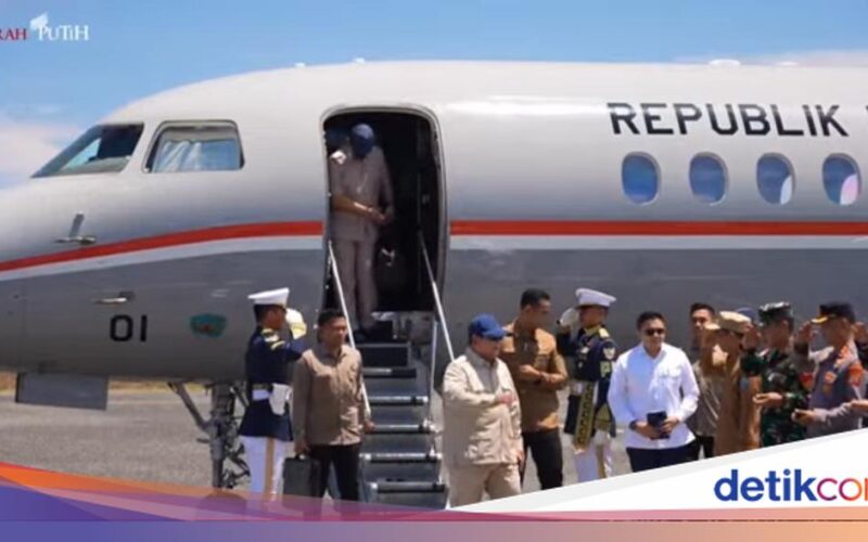 Prabowo Kunjungi Miangas Usai Hadiri KTT ASEAN di Filipina