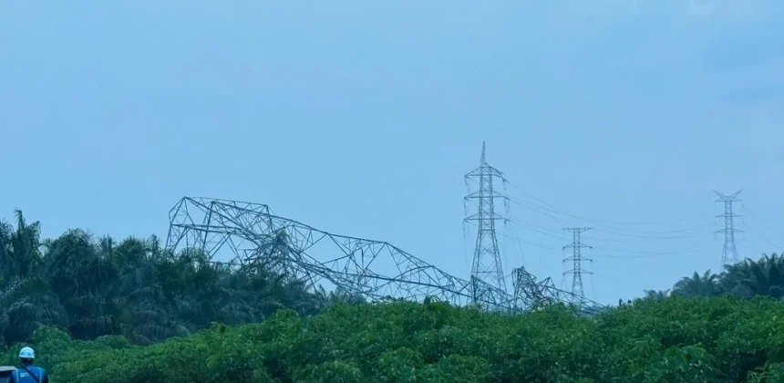 12 Tower Transmisi Rusak, Medan dan Sekitarnya Terdampak Pemadaman Listrik
