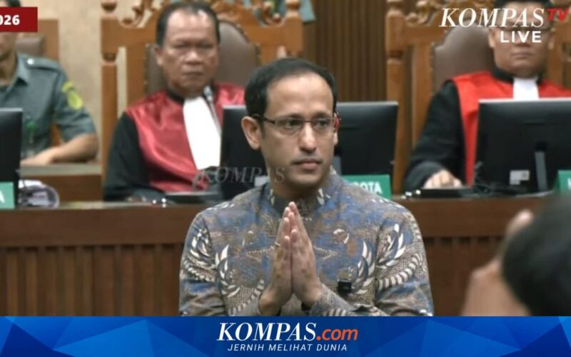 Hakim Andi Saputra Minta Nadiem Makarim Dibebaskan dari Dakwaan