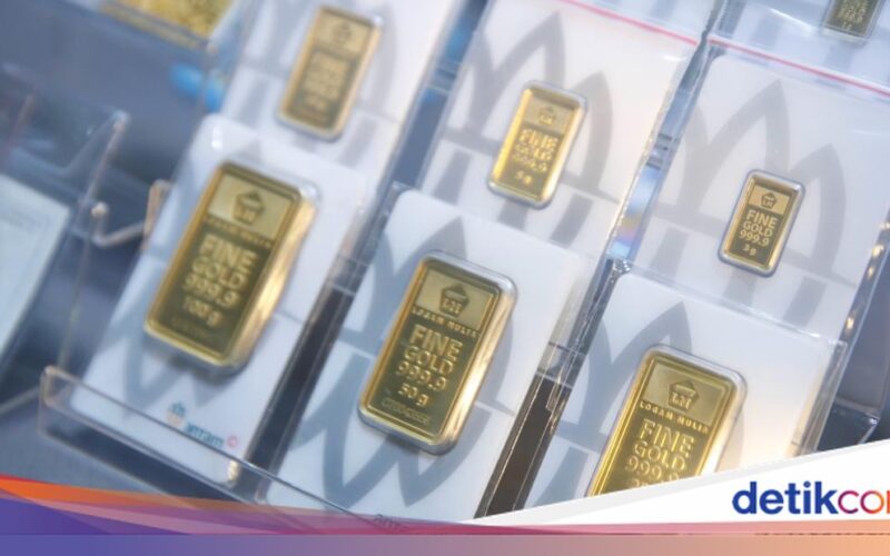 Harga Emas Antam Stagnan di Rp 2.799.000 per Gram Hari Ini