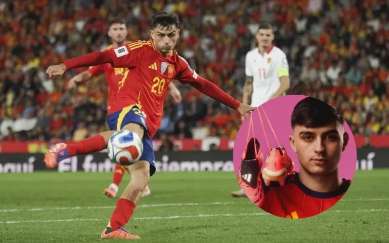 Pedri Hiasi Sepatu dengan Simbol Kebanggaan Canarias di Piala Dunia