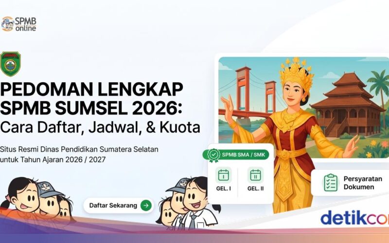 Pengumuman SPMB Sumsel 2026 Gelombang 2 Diumumkan Hari Ini