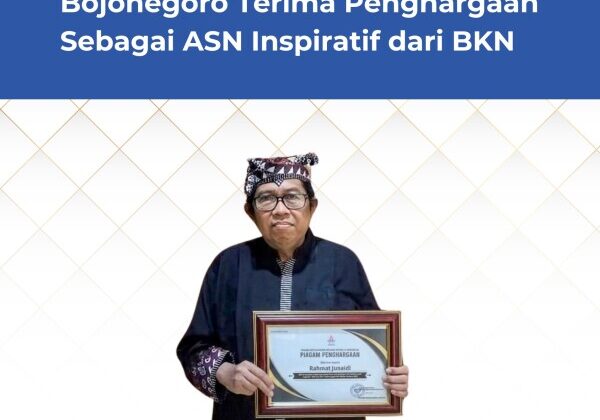 Rahmat Junaidi Terima Penghargaan ASN Inspiratif dari BKN