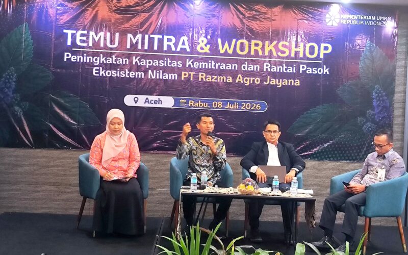 Kementerian UMKM Gandeng BSI dan PT Razma Agro Jayana Perkuat Hilirisasi Nilam Aceh