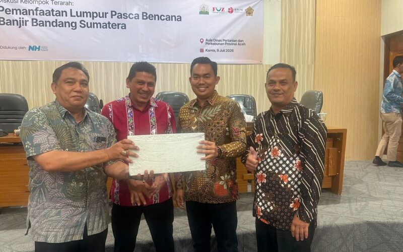 Lumpur Banjir Aceh Berpotensi Jadi Bata, Pemprov Bidik Peluang Ekonomi Pascabencana