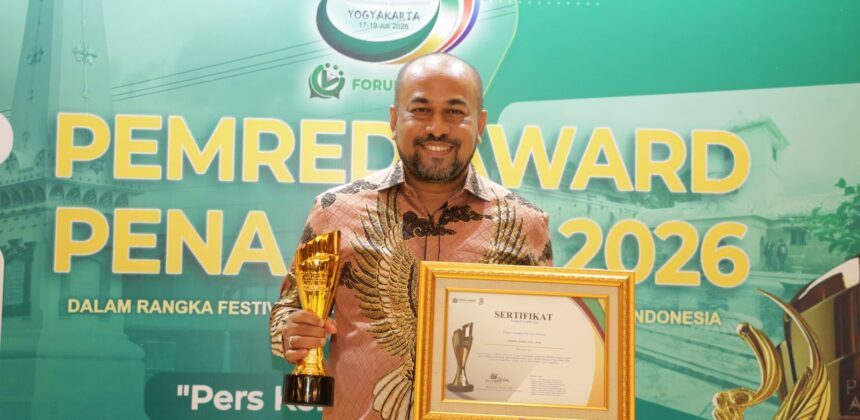 Dirut Bank Aceh Raih Pemred Award 2026, Dinilai Berhasil Bangun Komunikasi Publik yang Transparan