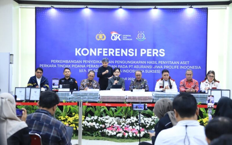 OJK Sita Aset Lebih Rp114 Miliar, Tersangka Kasus PT Asuransi Jiwa Prolife Indonesia Segera Diserahkan ke Jaksa