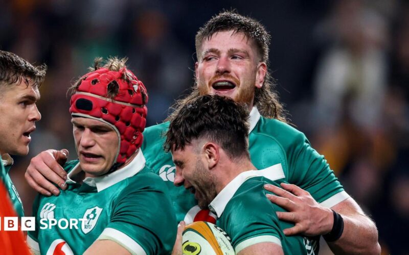 Australia Kalah dari Irlandia di Nations Championship