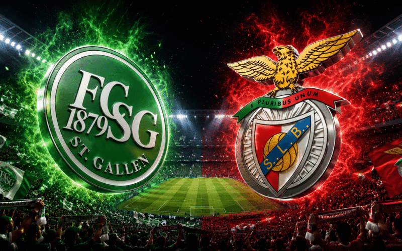 Benfica Hadapi St. Gallen di UEFA Europa League Playoff