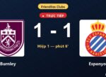 Burnley vs Espanyol: Pertandingan Berakhir Imbang 1-1