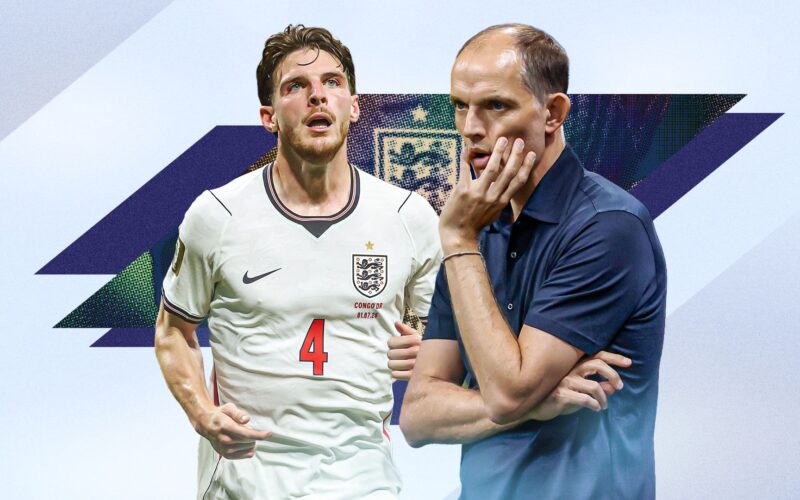 Declan Rice dan Pilihan Skuad Inggris Hadapi Meksiko di Piala Dunia