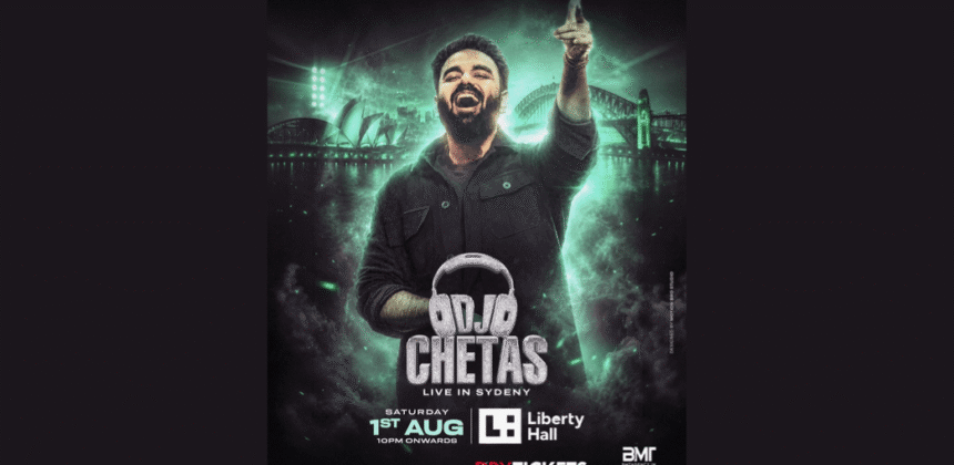 DJ Chetas Siap Menggetarkan Sydney dengan Pertunjukan Energi Tinggi
