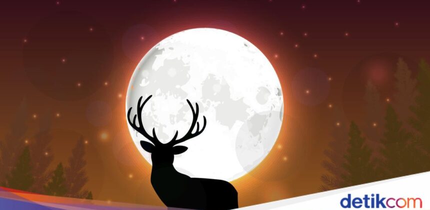 Fenomena Buck Moon: Bulan Purnama Juli Malam Ini, Simak Tipsnya