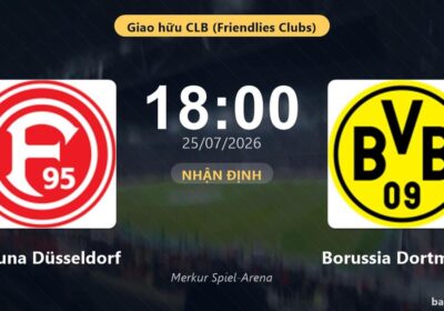Fortuna Düsseldorf Akan Hadapi Borussia Dortmund di 2026