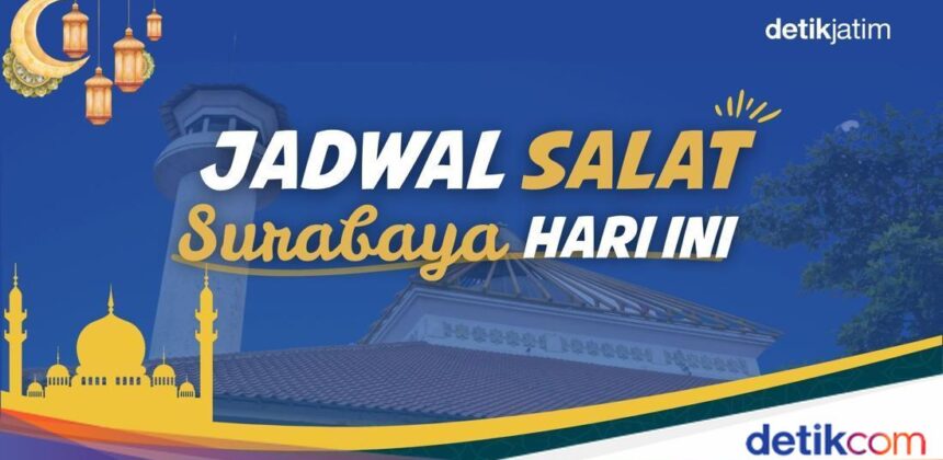 Jadwal Sholat Surabaya Hari Ini: 14 Juli 2026