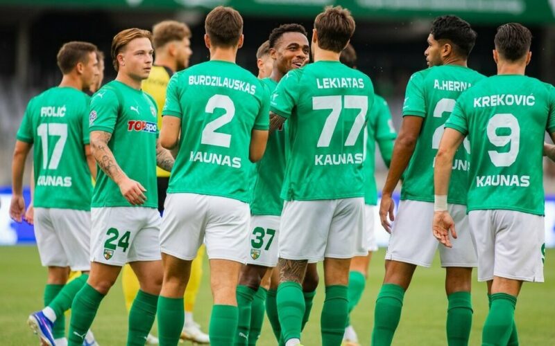 Kauno Žalgiris Hadapi KÍ Klaksvík di UEFA Champions League