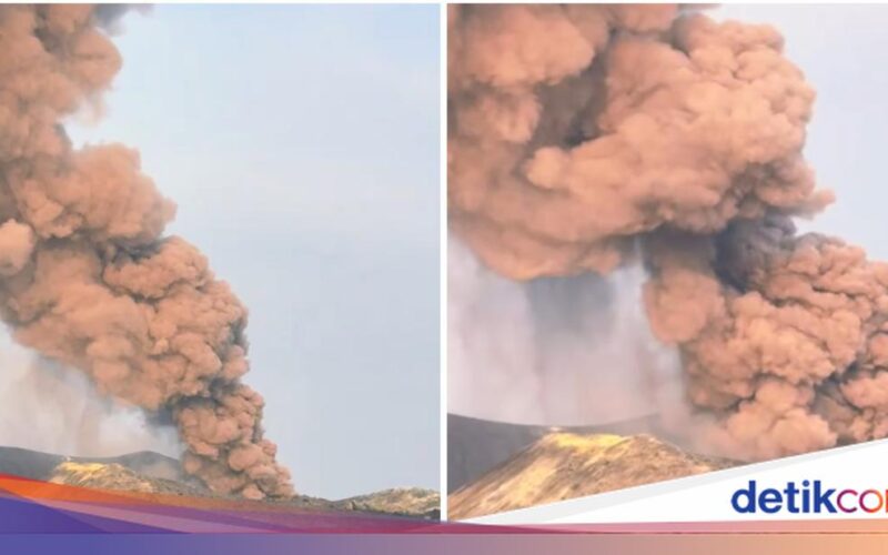 Kenaikan Status Gunung Anak Krakatau, Kapal Diminta Waspada