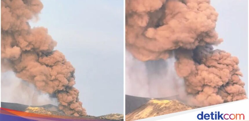 Kenaikan Status Gunung Anak Krakatau, Kapal Diminta Waspada