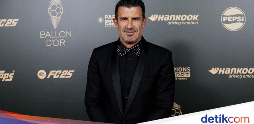 Luis Figo Sebut Tiga Kandidat Ballon d’Or Tanpa Messi