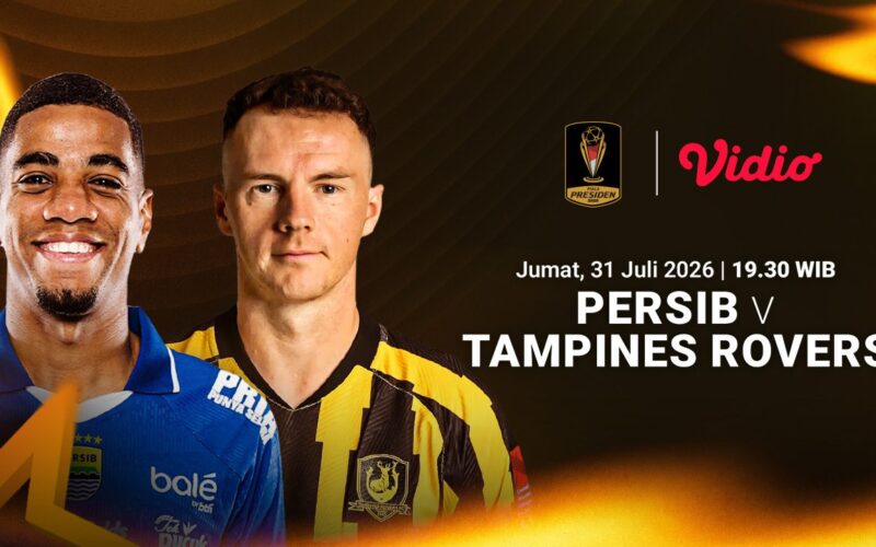 Persib vs Tampines Rovers FC: Jadwal dan Siaran Langsung Piala Presiden 2026