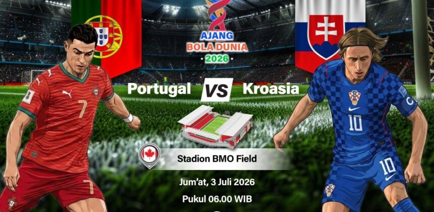 Pertandingan Portugal vs Kroasia Jadi Momen Penting Ronaldo dan Modric
