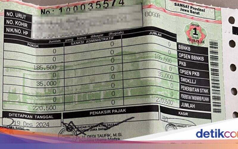 Petugas Samsat Datangi Pemilik Kendaraan yang Belum Bayar Pajak