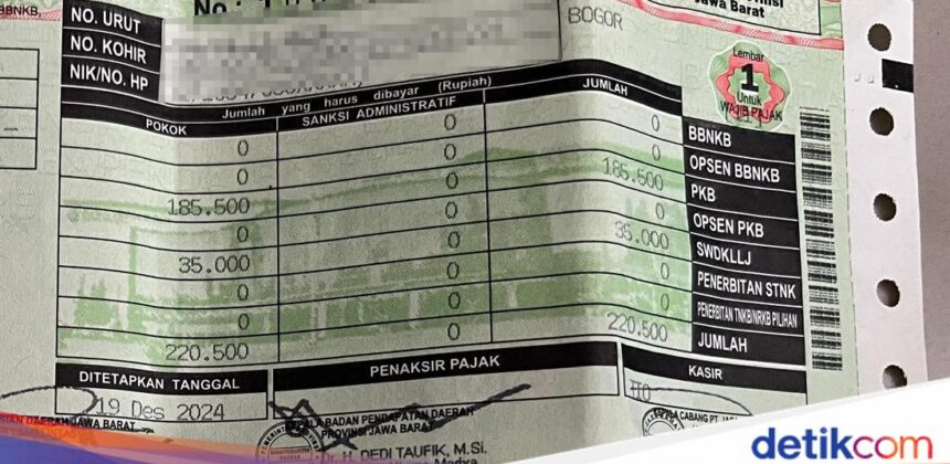 Petugas Samsat Datangi Pemilik Kendaraan yang Belum Bayar Pajak