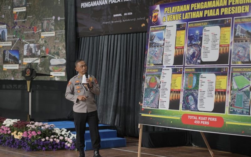 Polda Jabar Siapkan 1.500 Personel Amankan Piala Presiden 2026