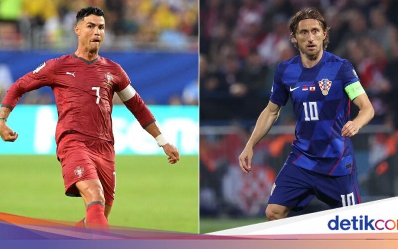 Portugal dan Kroasia: Duel Terakhir Ronaldo dan Modric