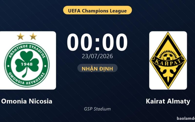 Prediksi Omonia Nicosia vs Kairat Almaty: Performa Tim Menarik