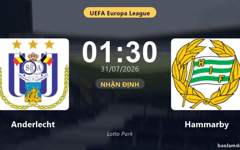 Prediksi Pertandingan Anderlecht vs Hammarby di UEFA Europa League