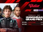 Streaming Formula 1 AWS Hungarian Grand Prix 2026 di Vidio