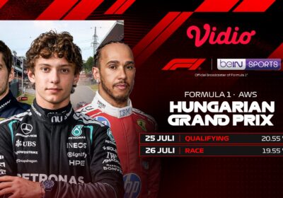 Streaming Formula 1 AWS Hungarian Grand Prix 2026 di Vidio