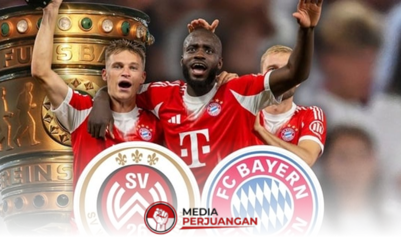 SV Wehen Wiesbaden Hadapi FC Bayern München di BRITA Arena
