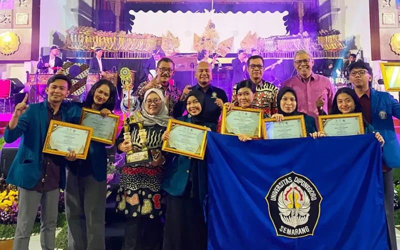 Universitas Diponegoro Raih Juara Umum PEKSIMIDA Jawa Tengah 2026
