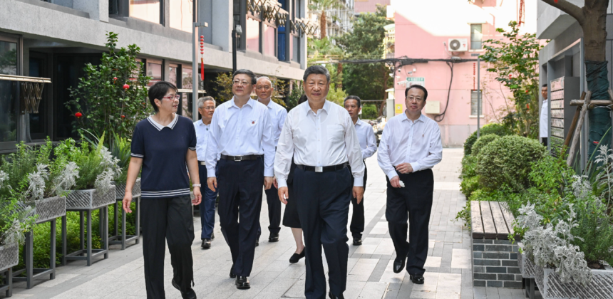 Xi Jinping Dorong Pembaruan Perkotaan Berkualitas di Shanghai