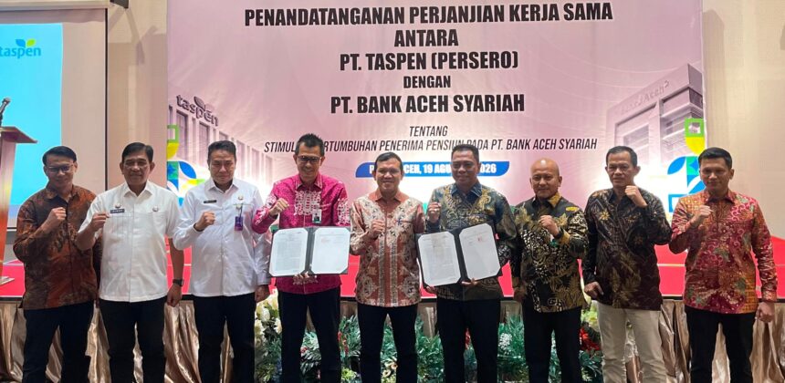 Bank Aceh-TASPEN Perkuat Kerja Sama, Kelola Dana Pensiun 45.688 ASN