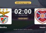 Benfica Siap Hadapi Hearts di UEFA Europa League