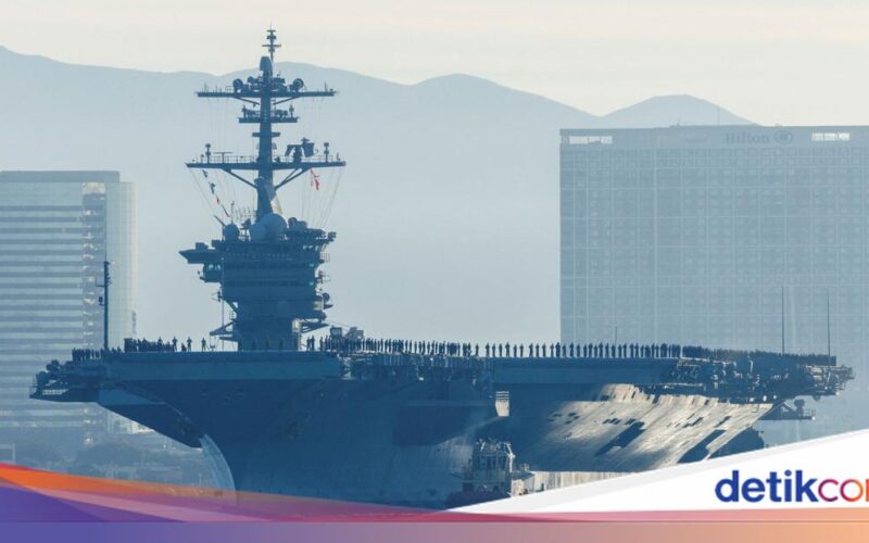 Bentrokan di Kapal Induk USS Abraham Lincoln Tewaskan 7 Tentara AS