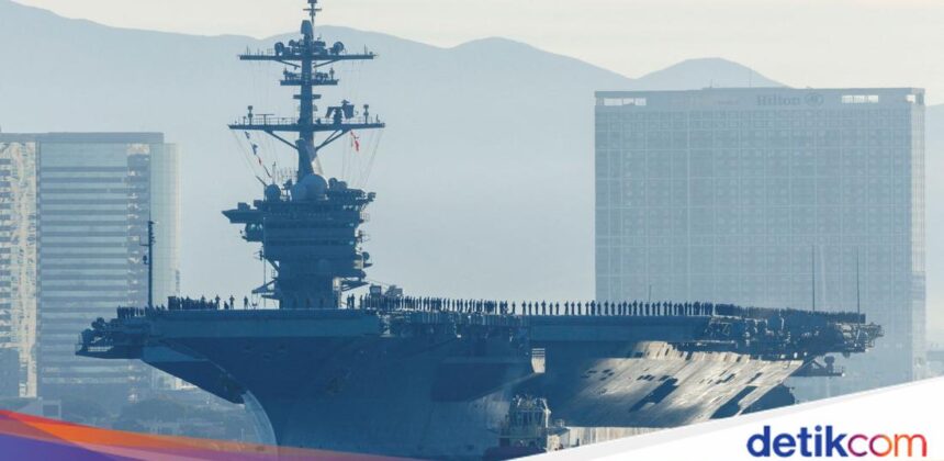 Bentrokan di Kapal Induk USS Abraham Lincoln Tewaskan 7 Tentara AS