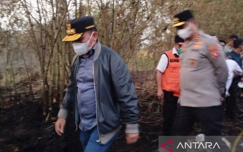 Gubernur Kalteng Tinjau Penanganan Karhutla di Kotawaringin Barat